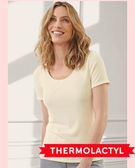 Thermolactyl feminine touch vest top, grade 2 Damart